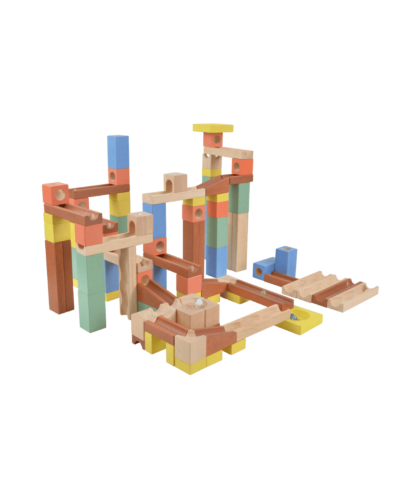 Construction Marble Track