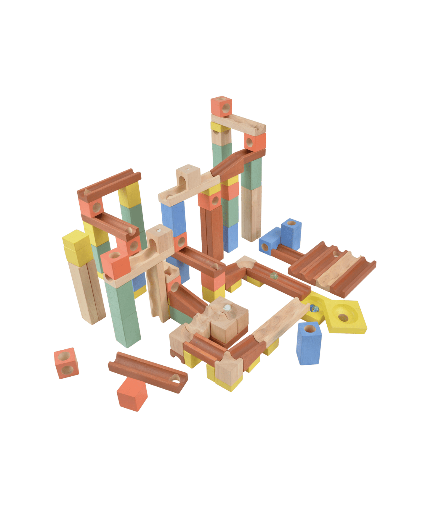 Construction Marble Track