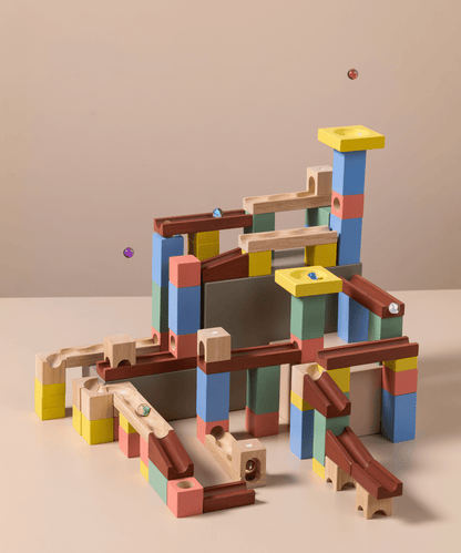 Construction Marble Track