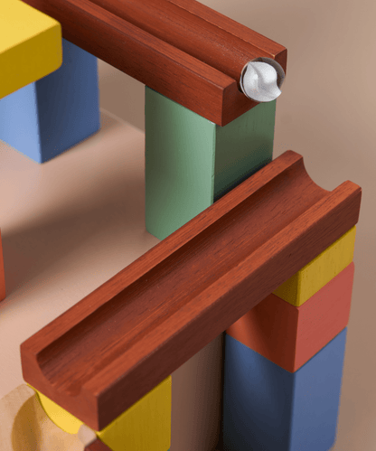 Construction Marble Track