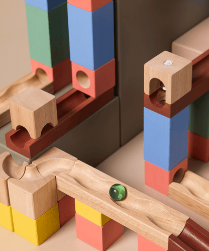 Construction Marble Track