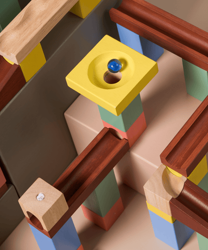 Construction Marble Track